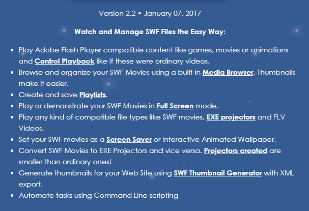 Swfmax Flash Player